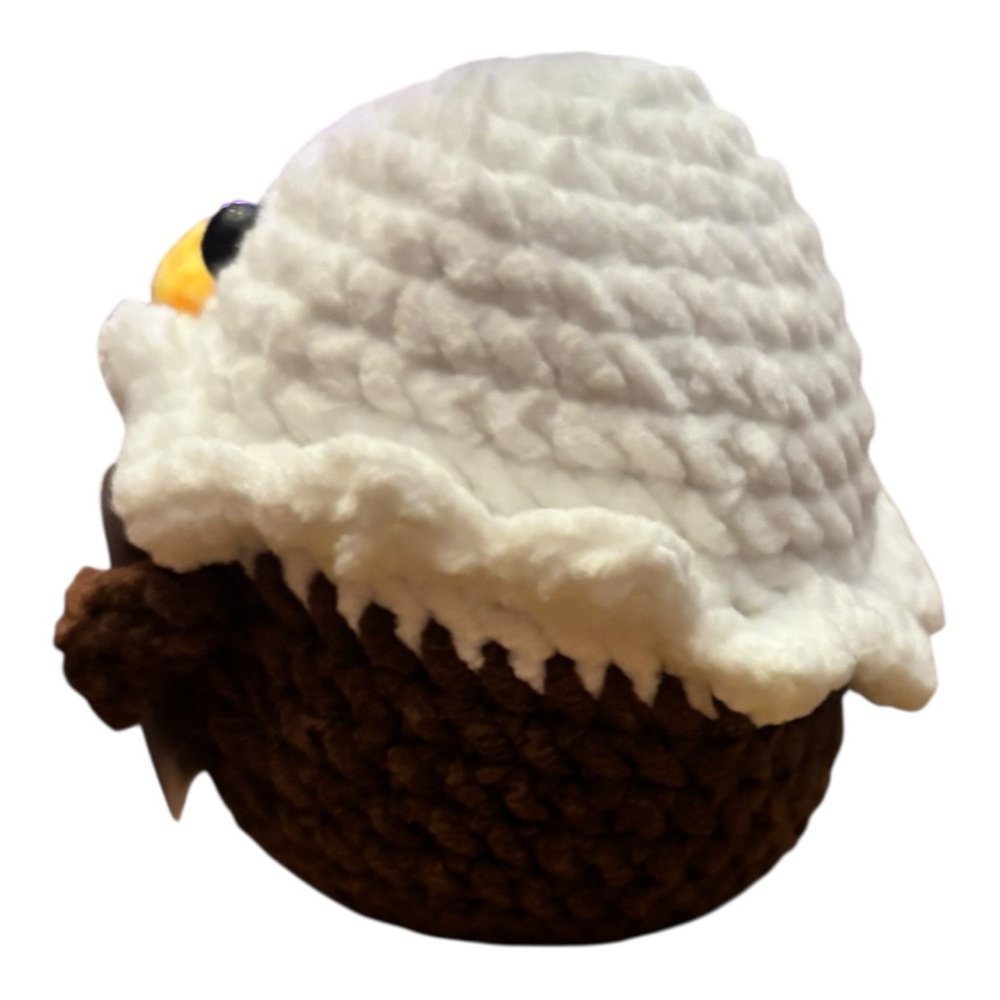 AB INKS Handmade Crocheted Animal with Inspirational Message - Picture 2 of 4